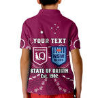 personalised-qld-maroons-and-nsw-blues-rugby-kid-polo-shirt-state-of-origin-2023-indigenous-maroon