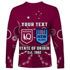 personalised-qld-maroons-and-nsw-blues-rugby-long-sleeve-shirt-state-of-origin-2023-indigenous-maroon