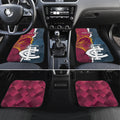 Personalised Broncos Rugby And Carlton Football Car Mats Sporty Version