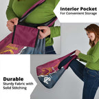 Personalised Broncos Rugby And Carlton Football Grocery Bag Sporty Version