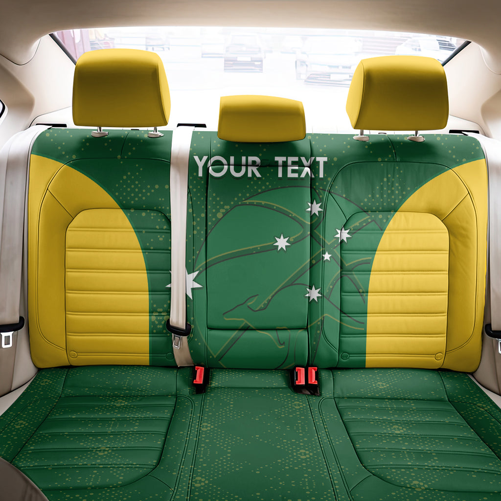 Custom Australia Basketball Back Car Seat Cover Go Champions Aussie Boomers National Color