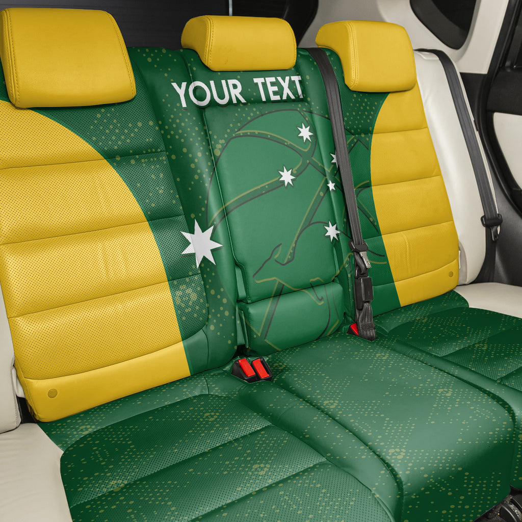 Custom Australia Basketball Back Car Seat Cover Go Champions Aussie Boomers National Color