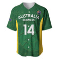 Custom Australia Basketball Baseball Jersey Go Champions Aussie Boomers National Color