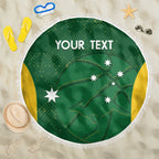 Custom Australia Basketball Beach Blanket Go Champions Aussie Boomers National Color
