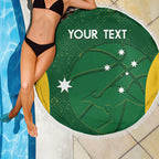 Custom Australia Basketball Beach Blanket Go Champions Aussie Boomers National Color