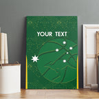 Custom Australia Basketball Canvas Wall Art Go Champions Aussie Boomers National Color