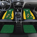 Custom Australia Basketball Car Mats Go Champions Aussie Boomers National Color