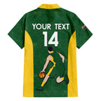 Custom Australia Basketball Hawaiian Shirt Go Champions Aussie Boomers National Color