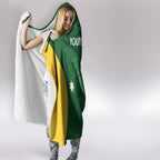 Custom Australia Basketball Hooded Blanket Go Champions Aussie Boomers National Color
