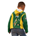 Custom Australia Basketball Kid Hoodie Go Champions Aussie Boomers National Color