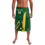 Custom Australia Basketball Lavalava Go Champions Aussie Boomers National Color