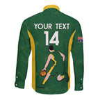 Custom Australia Basketball Long Sleeve Button Shirt Go Champions Aussie Boomers National Color