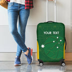 Custom Australia Basketball Luggage Cover Go Champions Aussie Boomers National Color