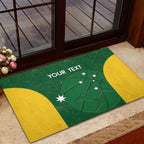 Custom Australia Basketball Rubber Doormat Go Champions Aussie Boomers National Color