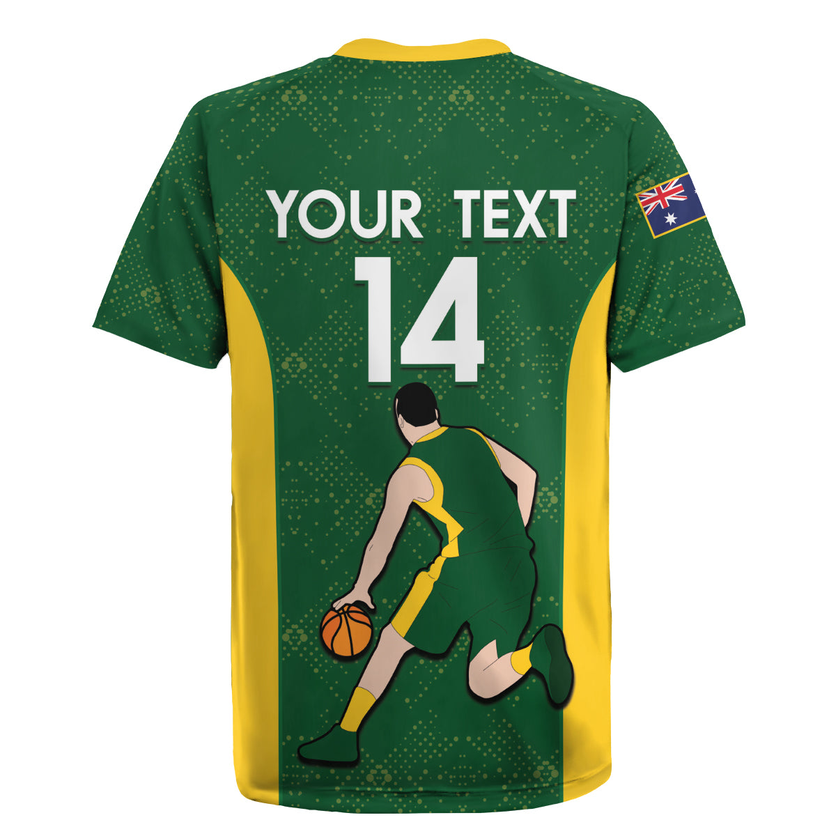 Custom Australia Basketball Rugby Jersey Go Champions Aussie Boomers National Color