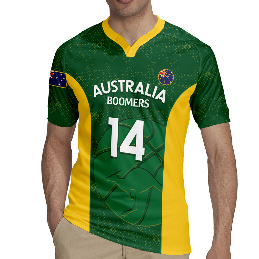 Custom Australia Basketball Rugby Jersey Go Champions Aussie Boomers National Color