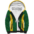 Custom Australia Basketball Sherpa Hoodie Go Champions Aussie Boomers National Color