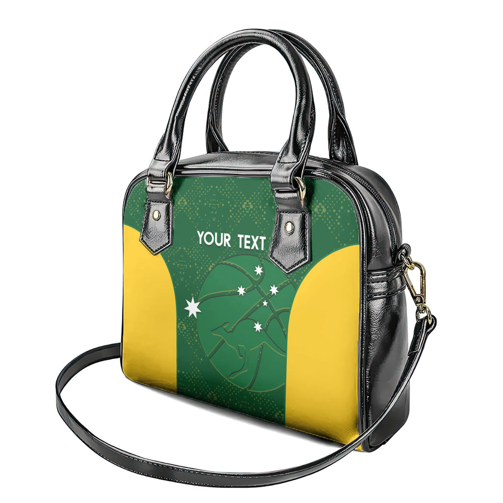 Custom Australia Basketball Shoulder Handbag Go Champions Aussie Boomers National Color