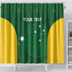 Custom Australia Basketball Shower Curtain Go Champions Aussie Boomers National Color
