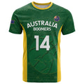 Custom Australia Basketball T Shirt Go Champions Aussie Boomers National Color