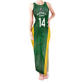 Custom Australia Basketball Tank Maxi Dress Go Champions Aussie Boomers National Color