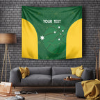 Custom Australia Basketball Tapestry Go Champions Aussie Boomers National Color