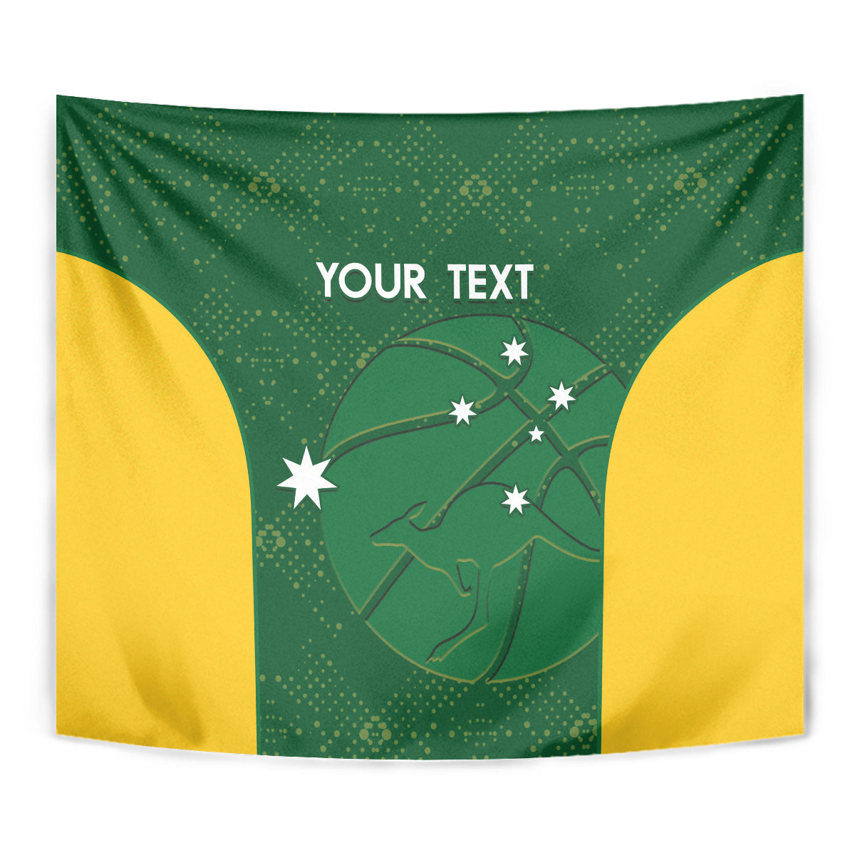 Custom Australia Basketball Tapestry Go Champions Aussie Boomers National Color