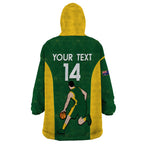 Custom Australia Basketball Wearable Blanket Hoodie Go Champions Aussie Boomers National Color
