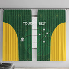Custom Australia Basketball Window Curtain Go Champions Aussie Boomers National Color