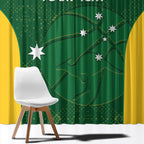 Custom Australia Basketball Window Curtain Go Champions Aussie Boomers National Color