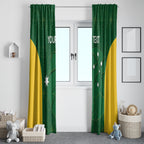 Custom Australia Basketball Window Curtain Go Champions Aussie Boomers National Color