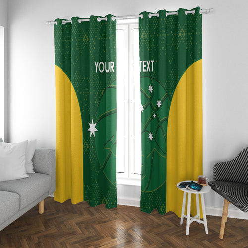 Custom Australia Basketball Window Curtain Go Champions Aussie Boomers National Color