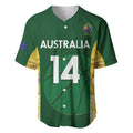 Custom Australia Basketball Baseball Jersey Go Champions Aussie Opals National Color