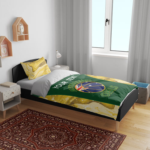 Custom Australia Basketball Bedding Set Go Champions Aussie Opals National Color