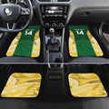 Custom Australia Basketball Car Mats Go Champions Aussie Opals National Color