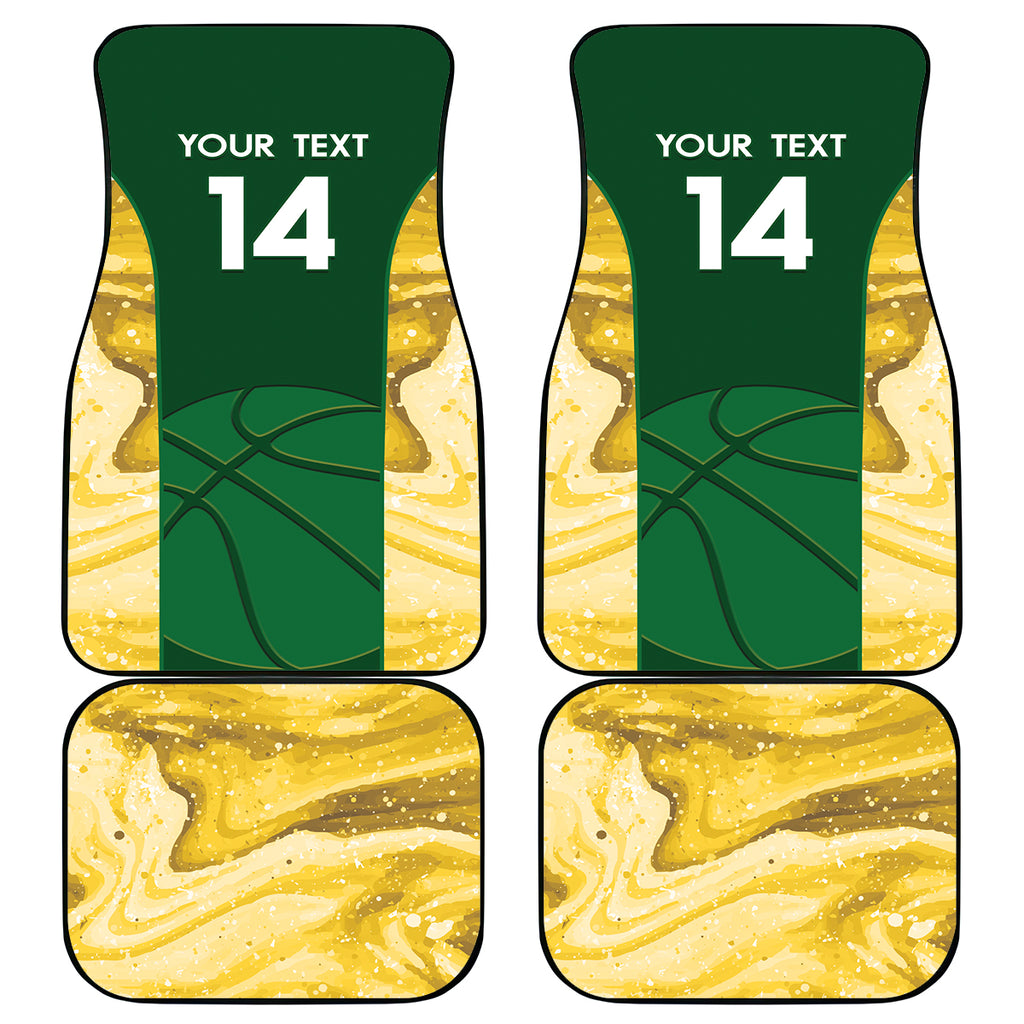 Custom Australia Basketball Car Mats Go Champions Aussie Opals National Color