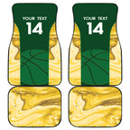 Custom Australia Basketball Car Mats Go Champions Aussie Opals National Color