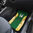 Custom Australia Basketball Car Mats Go Champions Aussie Opals National Color