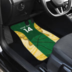 Custom Australia Basketball Car Mats Go Champions Aussie Opals National Color