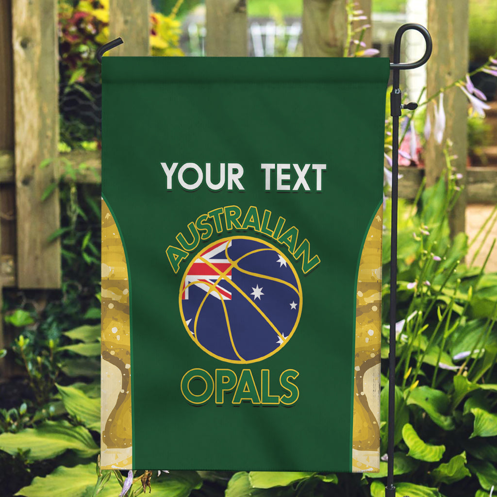 Custom Australia Basketball Garden Flag Go Champions Aussie Opals National Color