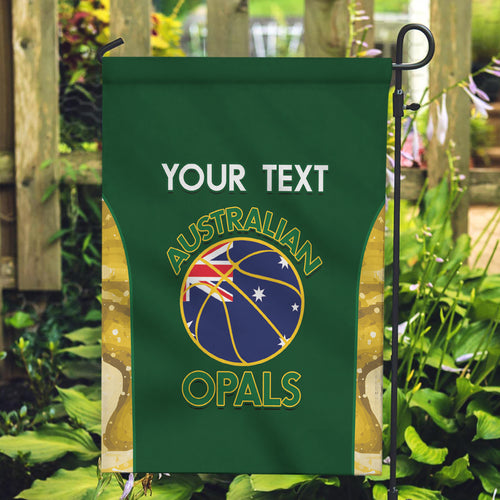 Custom Australia Basketball Garden Flag Go Champions Aussie Opals National Color