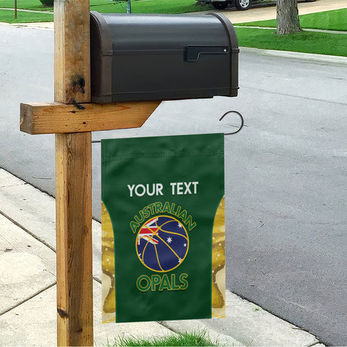 Custom Australia Basketball Garden Flag Go Champions Aussie Opals National Color