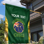 Custom Australia Basketball Garden Flag Go Champions Aussie Opals National Color