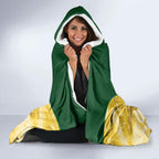 Custom Australia Basketball Hooded Blanket Go Champions Aussie Opals National Color