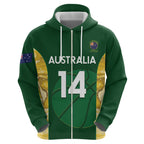 Custom Australia Basketball Hoodie Go Champions Aussie Opals National Color