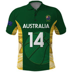 Custom Australia Basketball Polo Shirt Go Champions Aussie Opals National Color