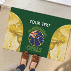 Custom Australia Basketball Rubber Doormat Go Champions Aussie Opals National Color
