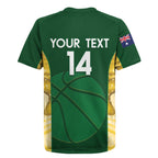 Custom Australia Basketball Rugby Jersey Go Champions Aussie Opals National Color