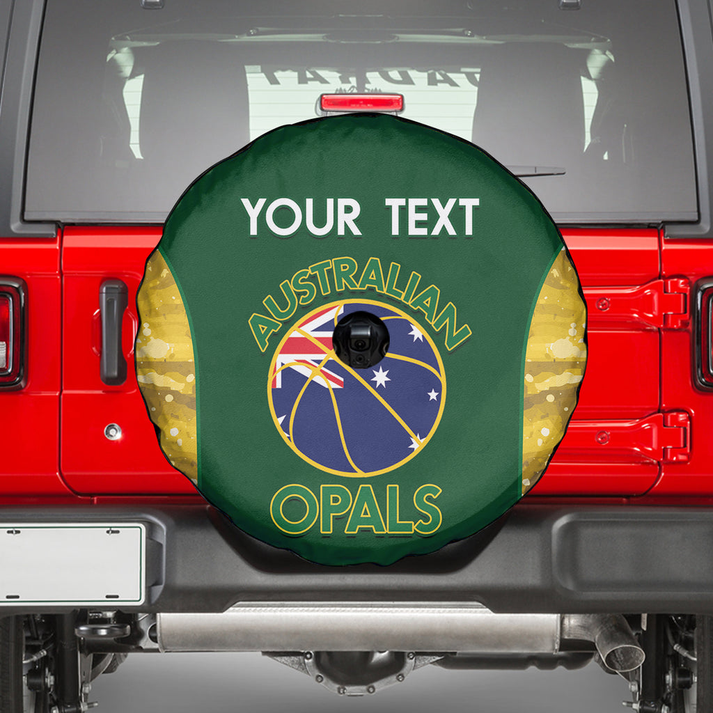 Custom Australia Basketball Spare Tire Cover Go Champions Aussie Opals National Color