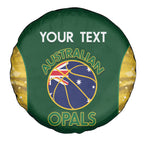 Custom Australia Basketball Spare Tire Cover Go Champions Aussie Opals National Color